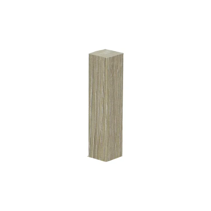 Hoek/Eindstuk 17x73mm Verouderd Eiken Naturel (4 stuks) - 27638 Gereduceerde Prijs