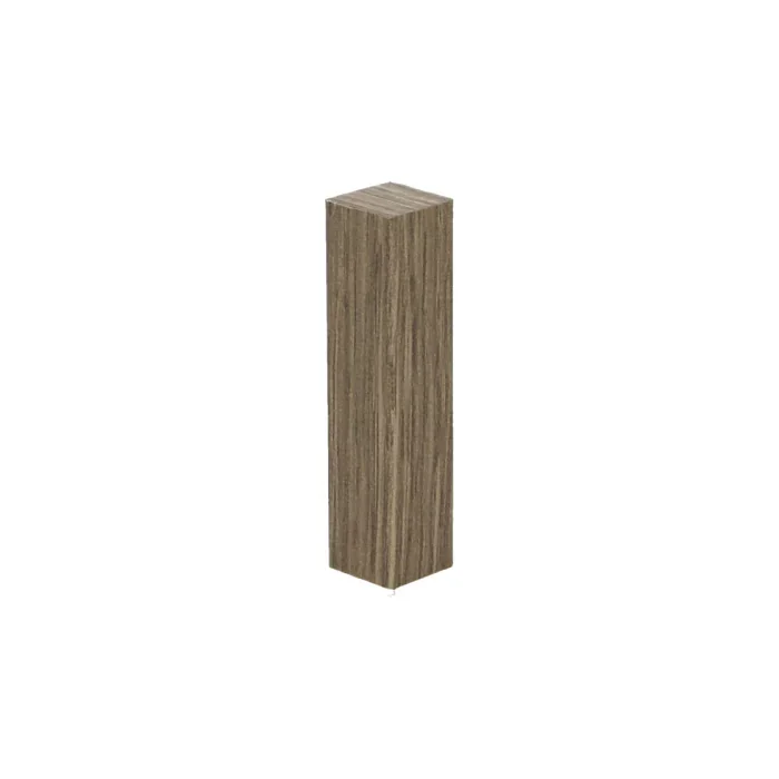 Gereduceerde Prijs Hoek/Eindstuk 17x73mm Marquant Eiken Bruin (4 stuks) - 27644