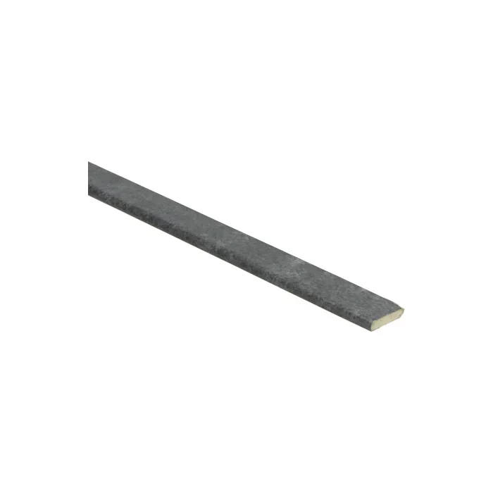 Plakplint zelfklevend 5x24mm Metallic Slate platte plint - 23039 Laatste Versie