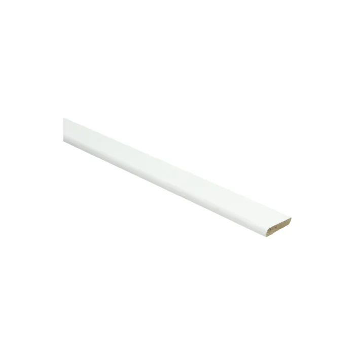 Snelle Levering Plakplint zelfklevend 5x24mm Hoogglans Wit platte plint - 23144