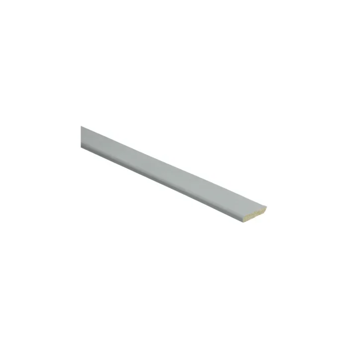 Plakplint zelfklevend 5x24mm Minimal Lichtgrijs platte plint - 23236 Lage Kosten