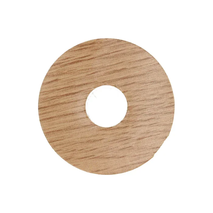 Direct Beschikbaar Rozet zelfklevend 17-55mm Eiken Naturel (10 stuks) - 24052
