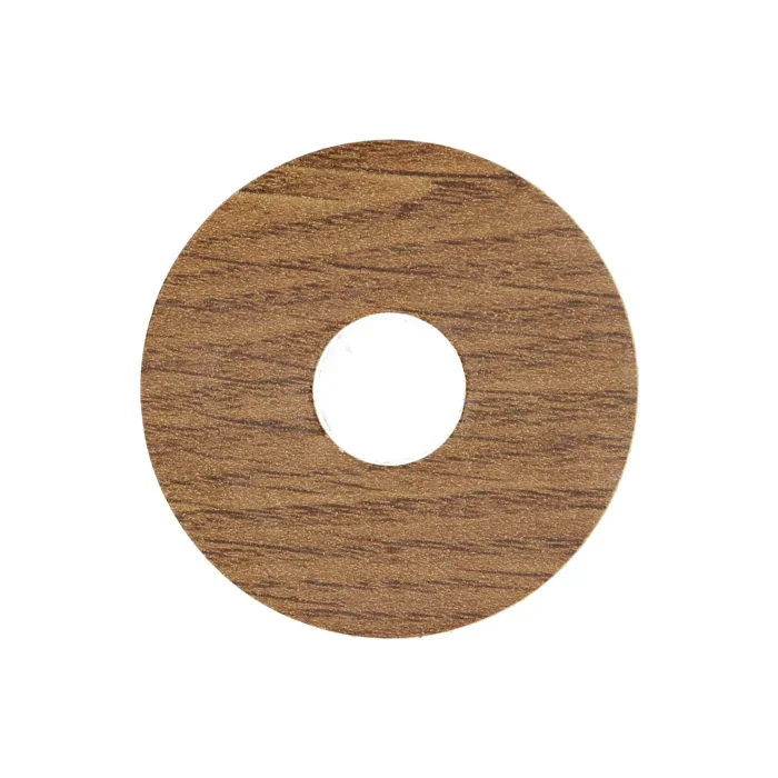 Rozet zelfklevend 17-55mm Eiken Naturel Donker (10 stuks) - 24114 Express Levering
