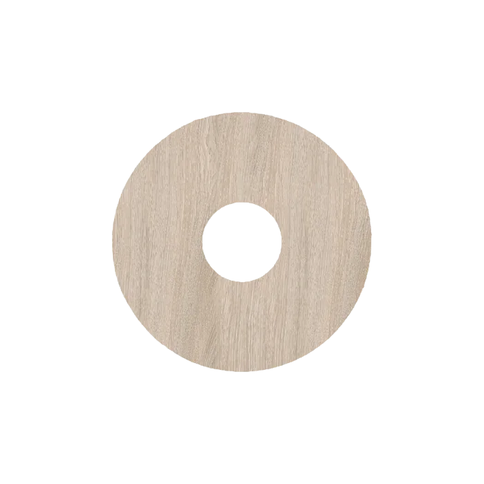 Finale Uitverkoop Rozet zelfklevend 17-55mm Eik Licht Beige (10 stuks) - 24197