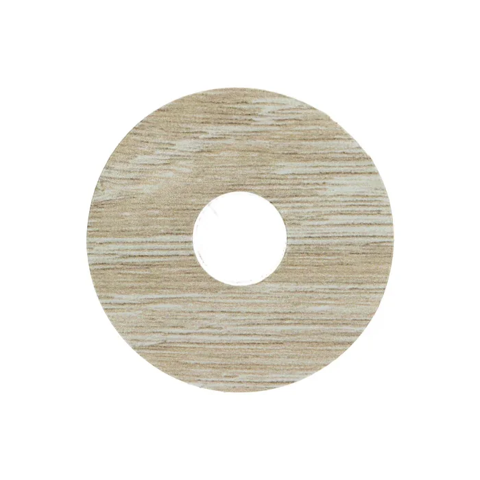 Aanbieding Rozet zelfklevend 17-55mm Scarlet Oak Beige (10 stuks) - 24209