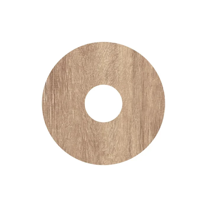 Rozet zelfklevend 17-55mm Mountain Oak Light Grey (10 stuks) - 24230 Must-Have