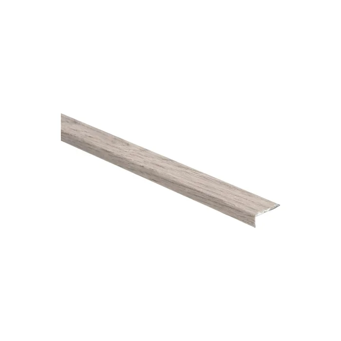 Betaalbaar Hoeklijnprofiel zelfklevend 10x24,5mm Eiken Wit Gerookt Mat - 63131