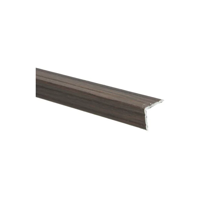 Must-Have Duo-Hoeklijnprofiel zelfklevend 24,5x30mm Eiken Donker Vernist - 67007