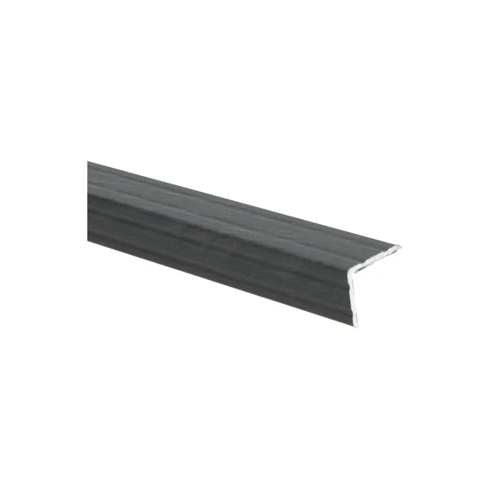 Betaalbaar Duo-Hoeklijnprofiel zelfklevend 24,5x30mm Wenge Zwart - 67075