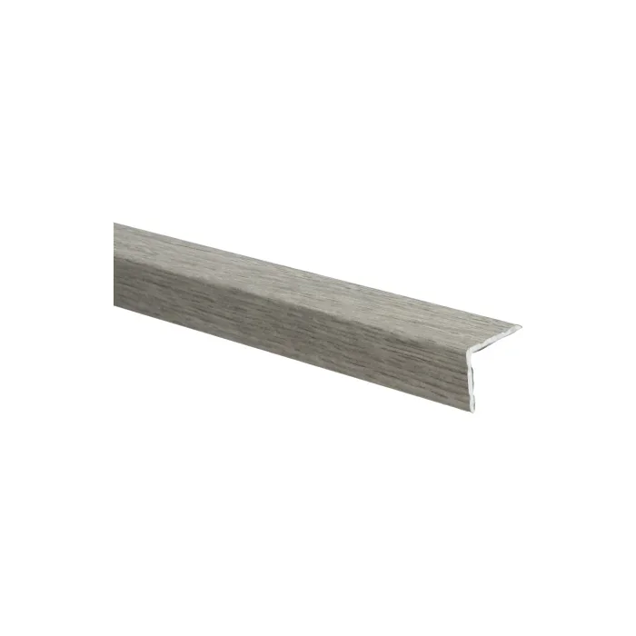 Duo-Hoeklijnprofiel zelfklevend 24,5x30mm Eiken Wit Gerookt Mat - 67131 Hoge Kwaliteit