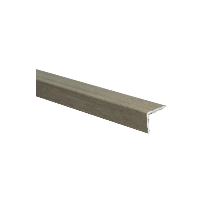 Duo-Hoeklijnprofiel zelfklevend 24,5x30mm Fijngestreept Eik Licht - 67137 Nieuw