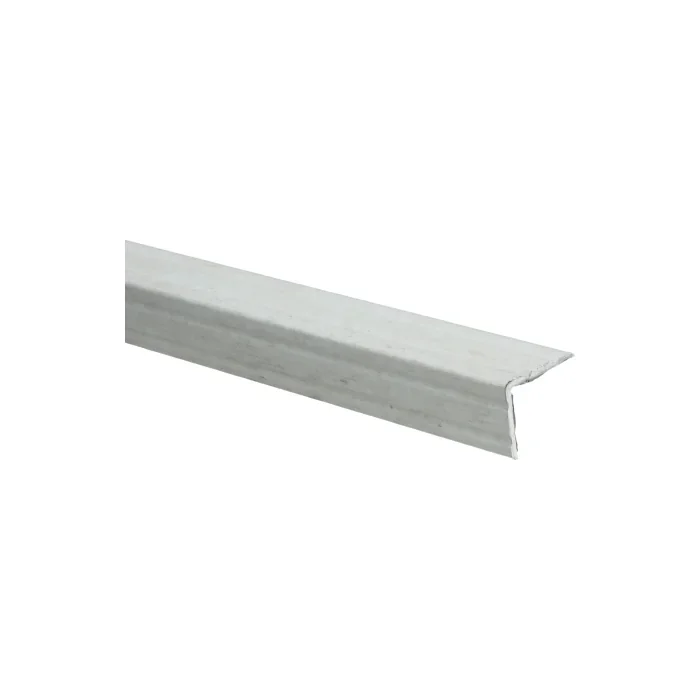 Finale Uitverkoop Duo-Hoeklijnprofiel zelfklevend 24,5x30mm Geloogd Grenen Sneeuw - 67149