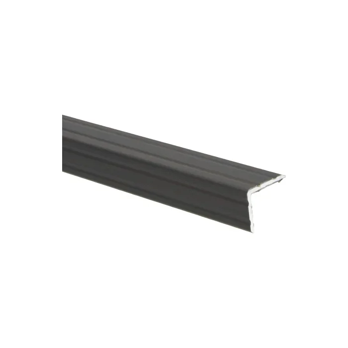 Seizoensaanbieding Duo-Hoeklijnprofiel zelfklevend 24,5x30mm Palissander Zwartvernist - 67174