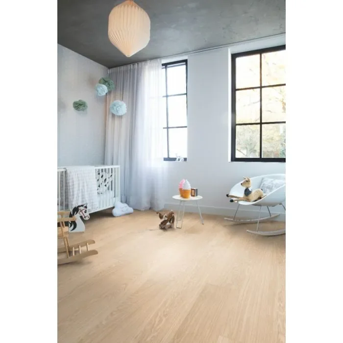 QuickStep Alpha PVC Bloom Pure Eik Blush 5+1mm AVMPU40097 Rigid Click PVC (incl. vaste 10dB ondervloer) Gereduceerde Prijs