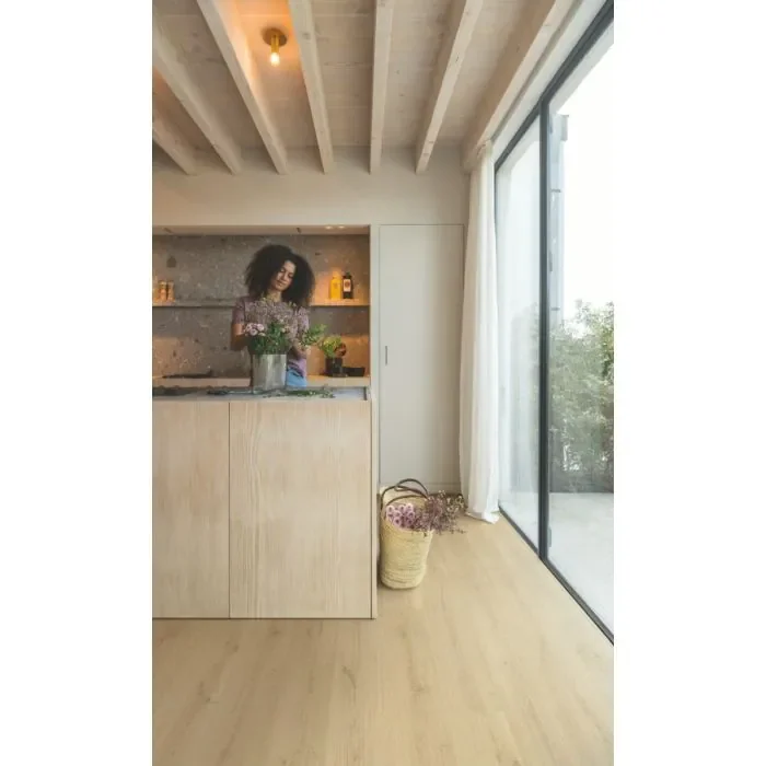 QuickStep Alpha PVC Bloom Botanisch Beige 5+1mm AVMPU40236 Rigid Click PVC (incl. vaste 10dB ondervloer) Actieprijs