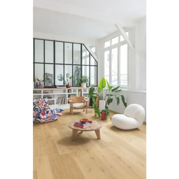 Seizoensaanbieding QuickStep Alpha PVC Bloom Botanische Karamel Eik 5+1mm AVMPU40315 Rigid Click PVC (incl. vaste 10dB ondervloer)