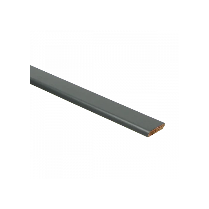 Merkproduct Plakplint zelfklevend 5x24mm Antraciet RAL7016 platte plint - 23200