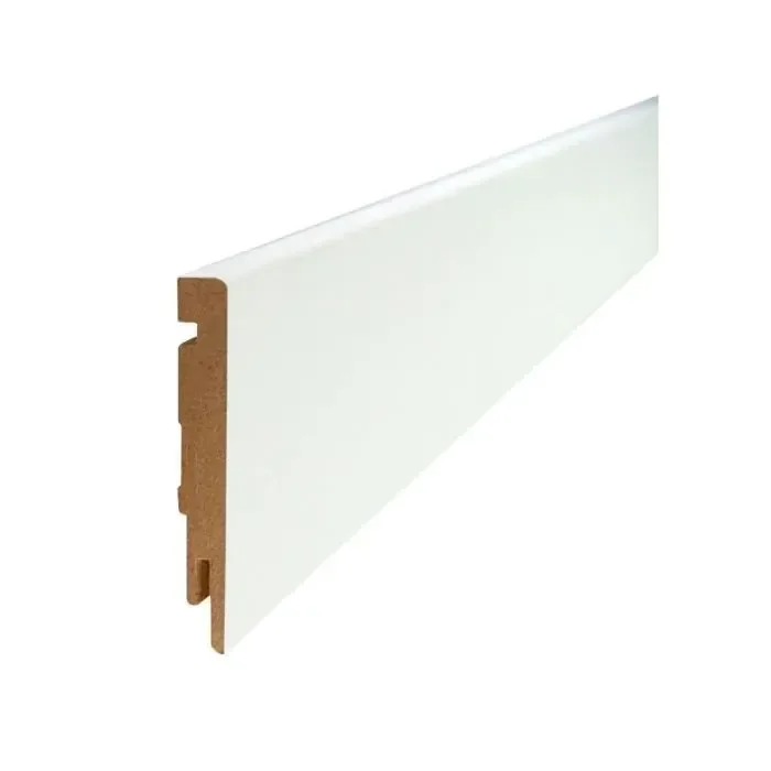 Vochtwerende folie Clip plint Recht Robuust 15x90mm Wit - 0108050 Premium