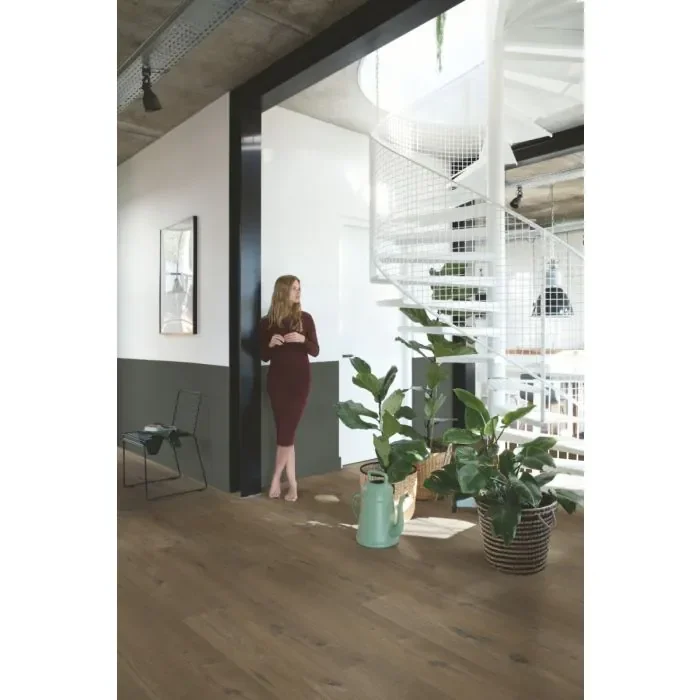 QuickStep Fuse XL Plank Linen Oak Dark Brown SGMPC20330 PVC Koop Vandaag
