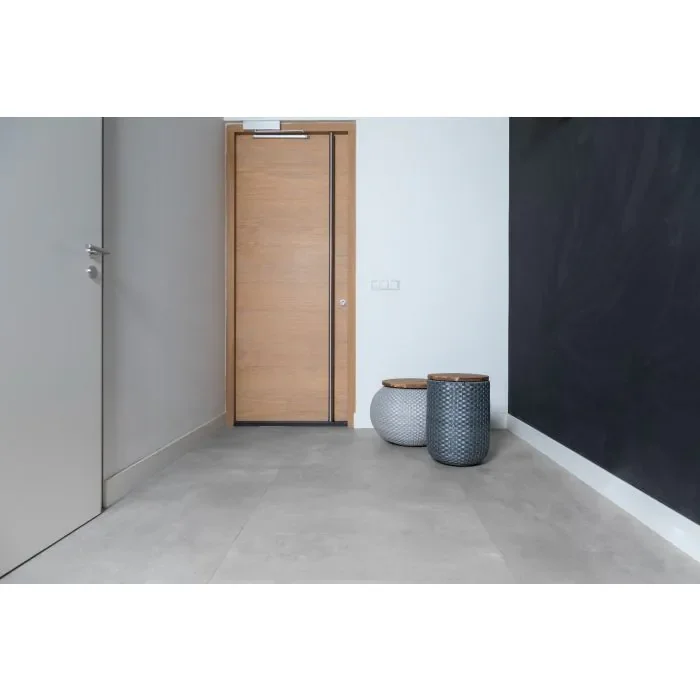 Betrouwbaar Hebeta Montinique PVC Tegel Vierkant Beton Design Lichtgrijs 2114
