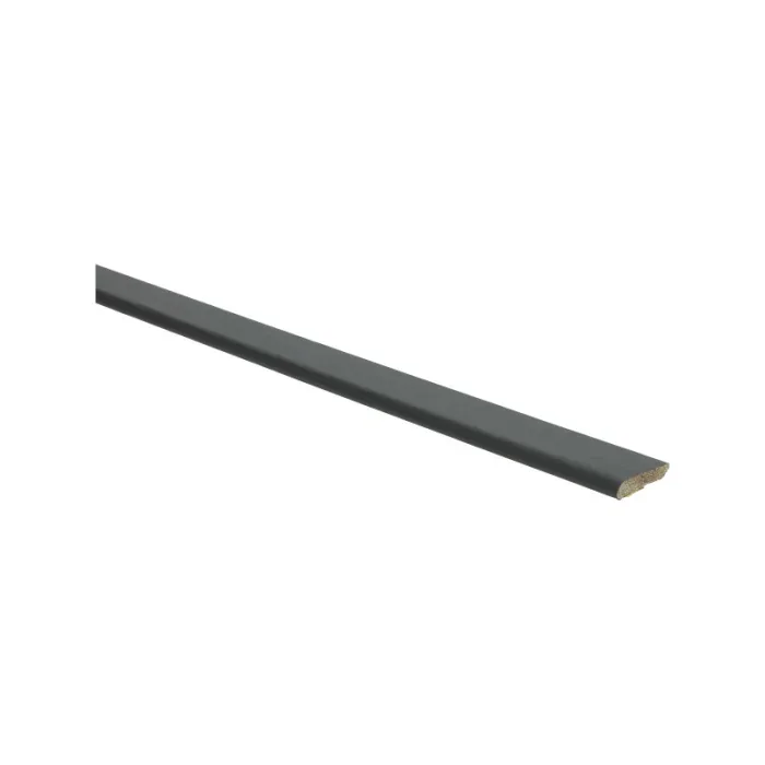 Plakplint Zwart zelfklevend 5x24mm RAL 9005 platte plint - 23250 Lage Prijs