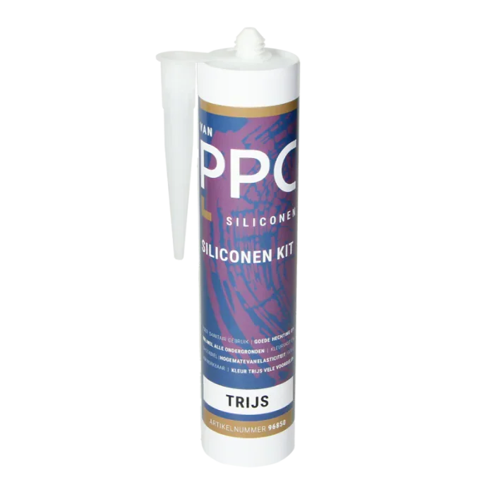 Weekendaanbieding Siliconenkit Trijs (Transparant/Grijs) 300ml PPC - 96850