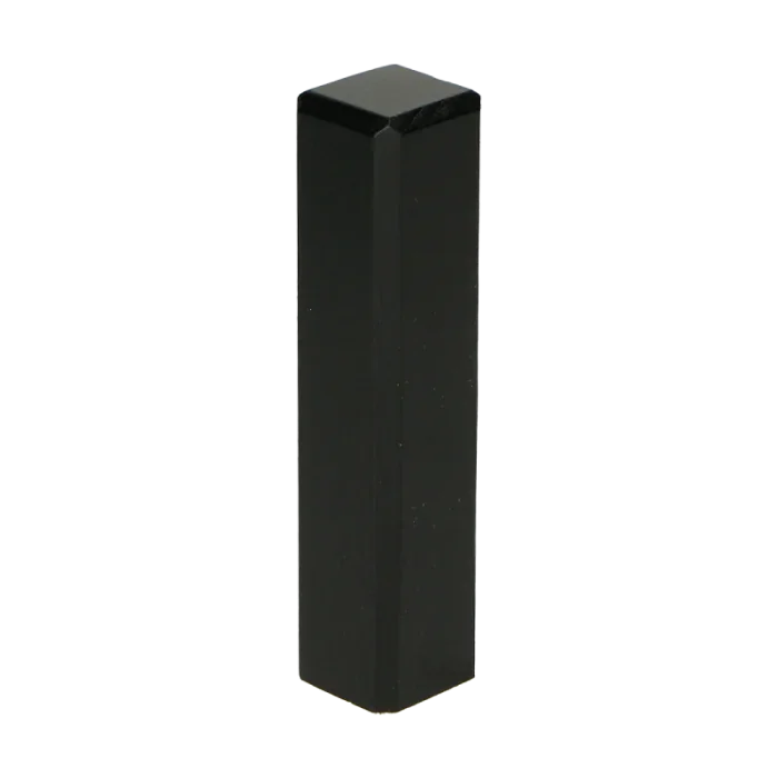 Tijdelijk Beschikbaar Vochtwerende MDF Buitenhoek Gelakt Zwart RAL9005 t.b.v. MDF roverzetplint 18x90mm - 16550
