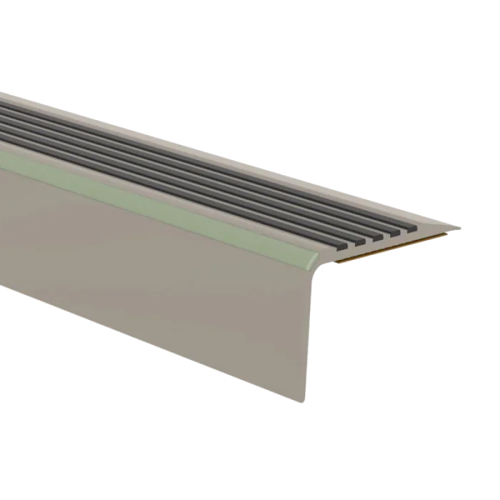 Trapkantprofiel Kunststof Champagne 65x40mm 250cm - 20729 Gecertificeerd