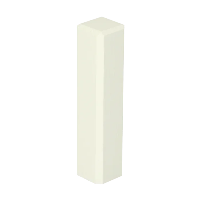 Shop Nu Vochtwerende MDF Buitenhoek Gelakt Verkeerswit RAL9010 t.b.v. MDF overzetplint 18x90mm - 16546