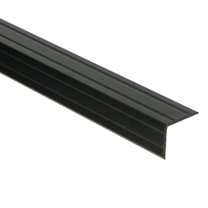 Betaalbaar Duo-hoeklijnprofiel Zelfklevend 24.5x30mm Mat Zwart 300cm - 69588