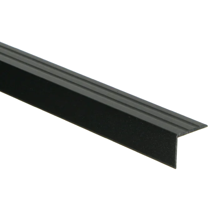 Actieprijs Hoeklijnprofiel zelfklevend 20mm Mat Zwart 100cm - 69579