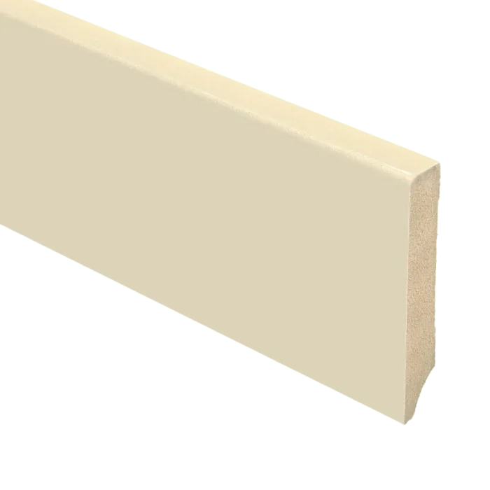 Vochtwerende MDF plint Modern Recht 12x70mm Gelakt Tent -15713 Gratis Retour