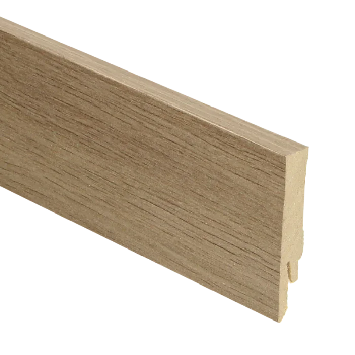 Rechte MDF Blokplint 14x70mm Medium Oak - 27263 Betaalbaar