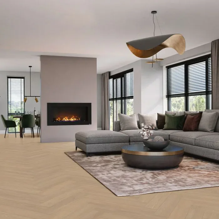 Flitsaanbieding VivaFloors Visgraat Bordeaux Eiken LV8540