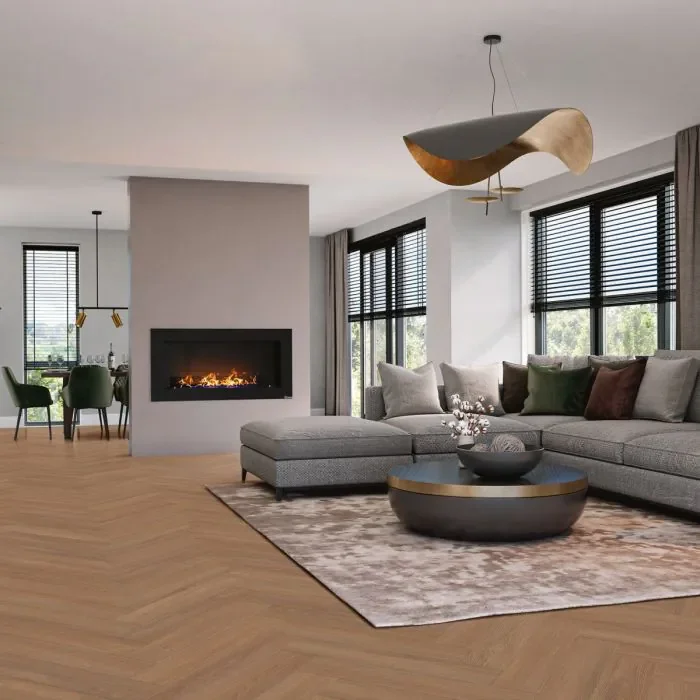 VivaFloors Visgraat Bordeaux Eiken LV8550 Flitsaanbieding
