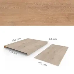 COREtec Stairs Box A Rechte tredes 804 Lumber Uitverkoop