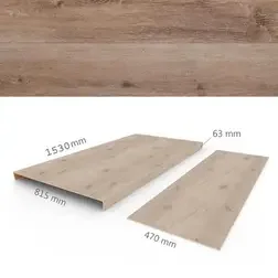 Dagaanbieding COREtec Stairs Box B Draaitraptredes 854 Acorn