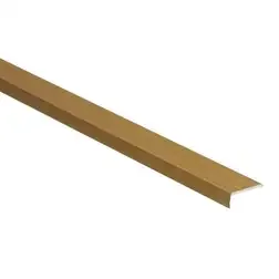 Direct Beschikbaar Hoeklijnprofiel Goud 10 mm (270 cm)