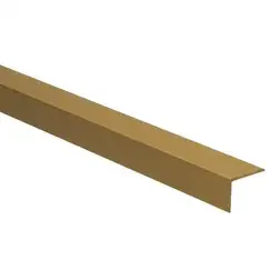 Op = Op Hoeklijnprofiel Goud 20 mm (270 cm)