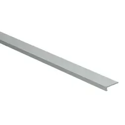 Hoeklijnprofiel Zilver 4 mm (250 cm) Direct Beschikbaar