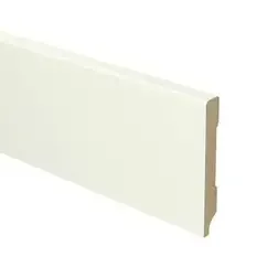 Aanbieding MDF Plint Recht 120x12 mm RAL9010