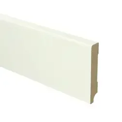 Hete Deal MDF Plint Recht 70x15 mm RAL9010