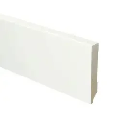Actieprijs MDF Plint Recht 80x15 mm RAL9016