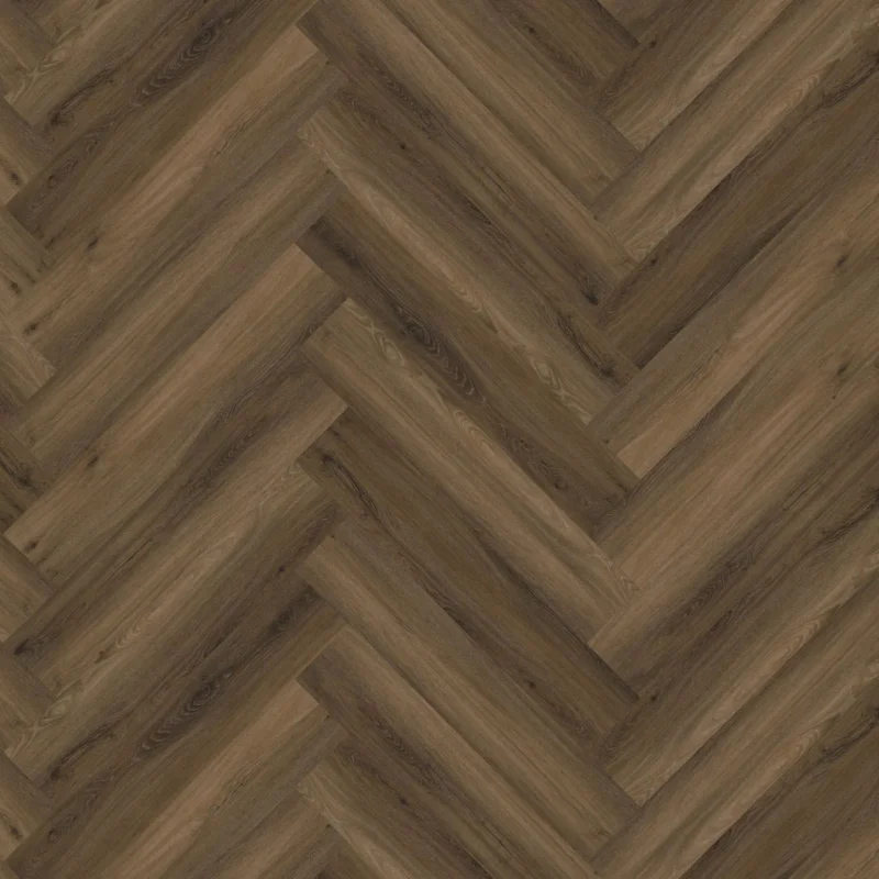 Betrouwbaar YUP Paddington Herringbone dryback warm brown – Floorlife