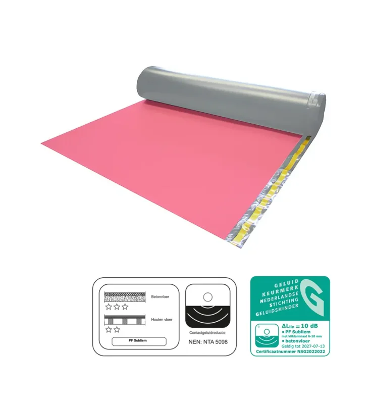 Aanbieding PF Subliem dikte 2mm PO-schuim 10dB