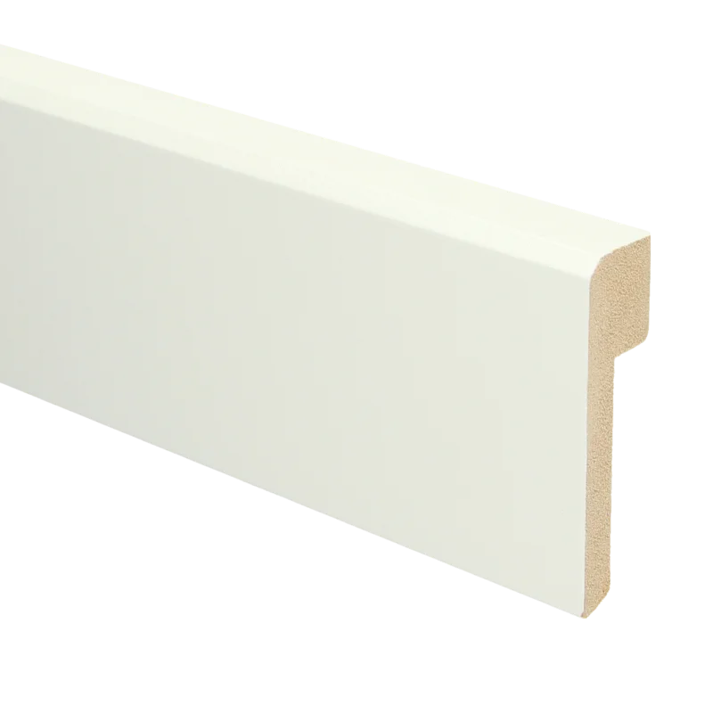 MDF Renovatieplint Klassiek 85x22 RAL 9010 Zuiver Wit 16023 Actieprijs