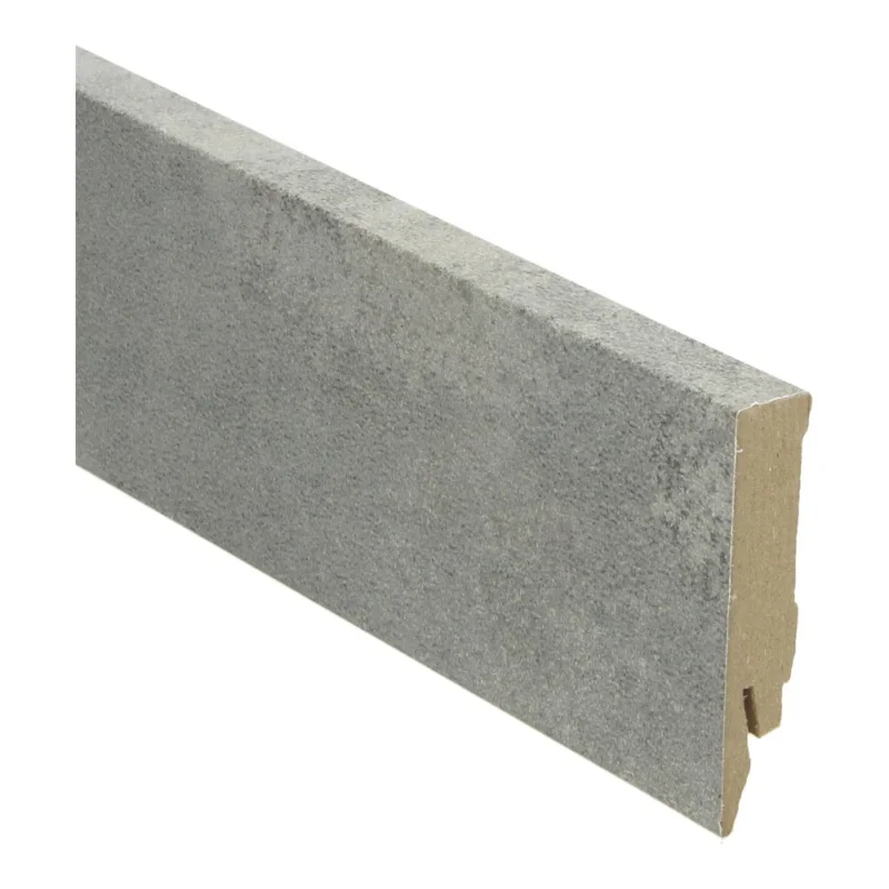 Rechte Folieplint Concrete Grey 27227 Populair