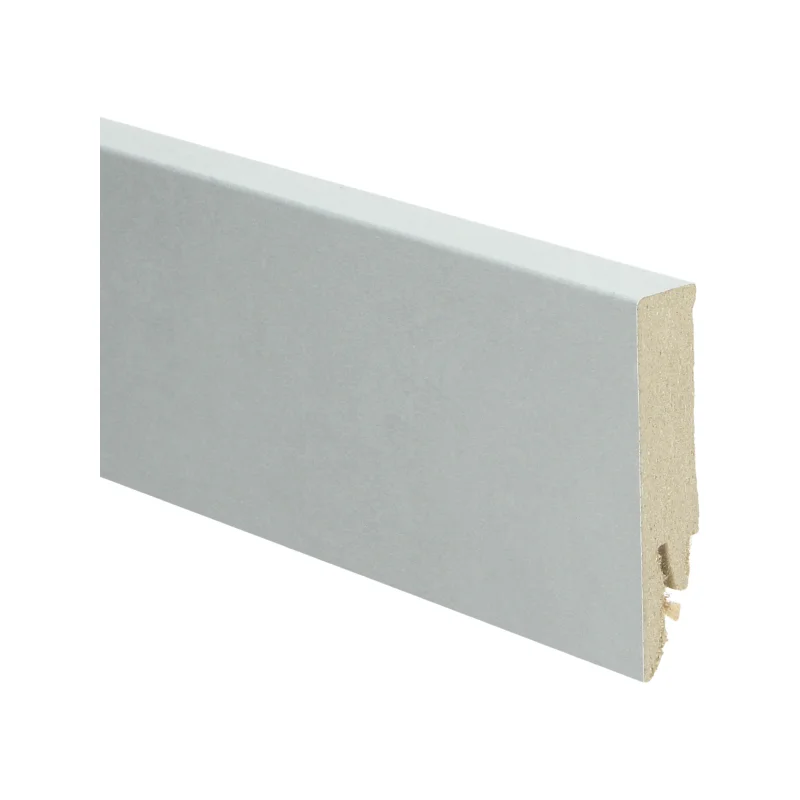 Hoge Kwaliteit Rechte Folieplint Minimal Lichtgrijs 27236
