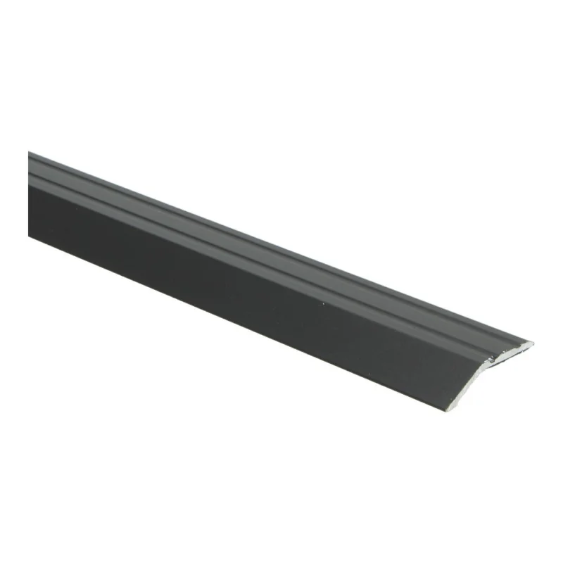 Overgangsprofiel 8 mm 2.7m Aluminium Zwart 51265 Voordeelprijs