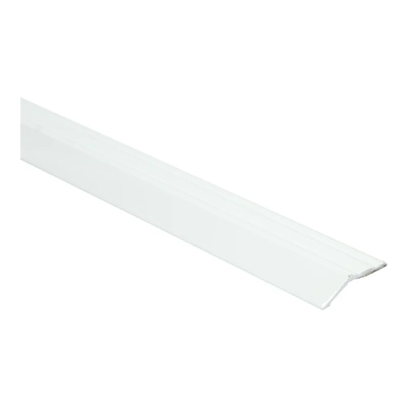 Snelle Levering Overgangsprofiel 8 mm 2.7m Aluminium Wit 51285